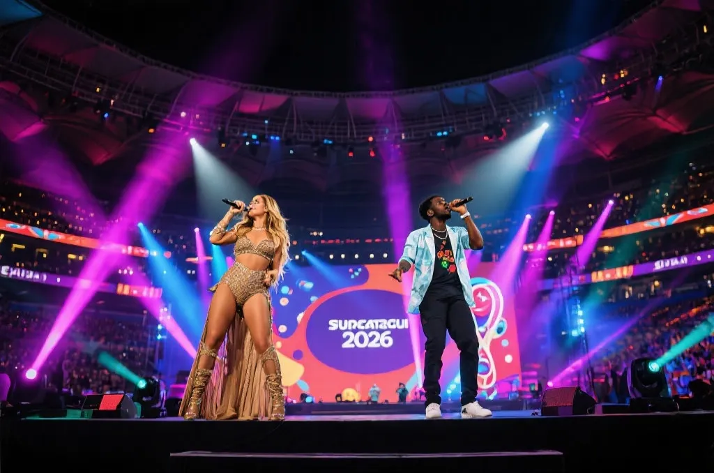 音乐巨星加盟！夏奇拉与Burna Boy将助阵2026世界杯开幕演出，足球盛宴加速向“超级娱乐秀”转型
